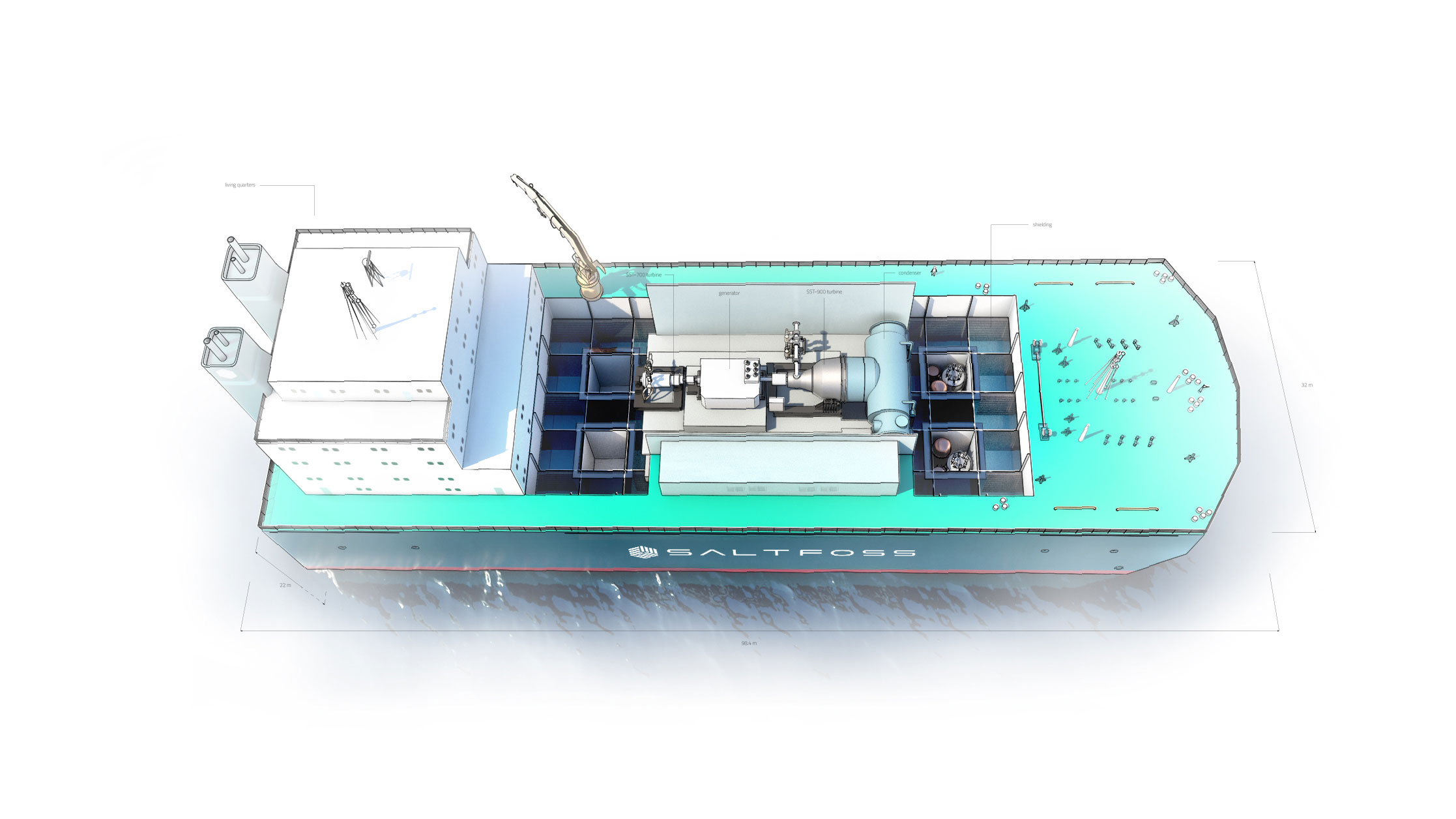 saltfoss barge